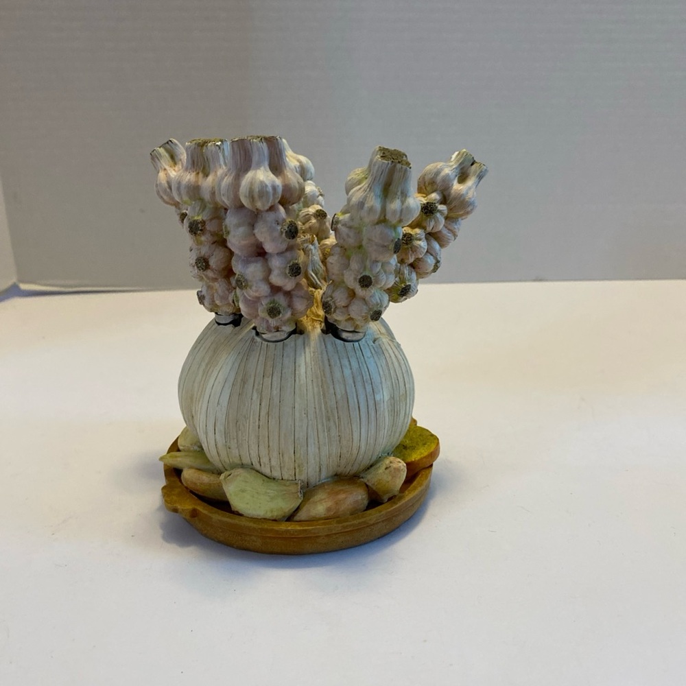 Supreme Mr Spreader Garlic Bulb Dip Spreaders With Holder Vintage
